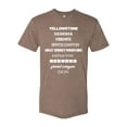 thumbnail image 1 of GOC National Parks USA-Made Tri-Blend T-Shirt -Tri-Coffee - White Font - XL, 1 of 1