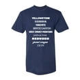 thumbnail image 1 of GOC National Parks USA-Made Tri-Blend T-Shirt - Tri-Indigo - White Font - M, 1 of 1