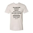 thumbnail image 1 of GOC National Parks USA-Made Tri-Blend T-Shirt - Tri-Oatmeal - Black Font - S, 1 of 1