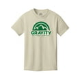 thumbnail image 1 of GOC Water-Based Kids Cotton T-Shirt - Natural/Green Ink - Medium, 1 of 1