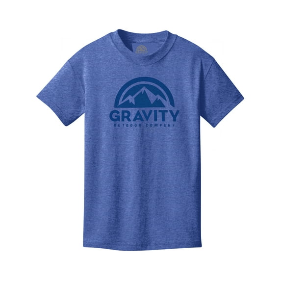 GOC Water-Based Kids Cotton T-Shirt - Royal/Navy Ink - Medium