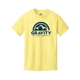 thumbnail image 1 of GOC Water-Based Kids Cotton T-Shirt - Yellow/Navy Ink - X-Large, 1 of 1