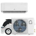 thumbnail image 1 of GOCAPTAIN 12000 BTU Mini Split Air Conditioner & Heater, Inverter Split AC 22 SEERS 750 Sq. Ft Coverage, 110V, Remote Control, Ductless Wall-Mounted Air Conditioner, 1 of 7