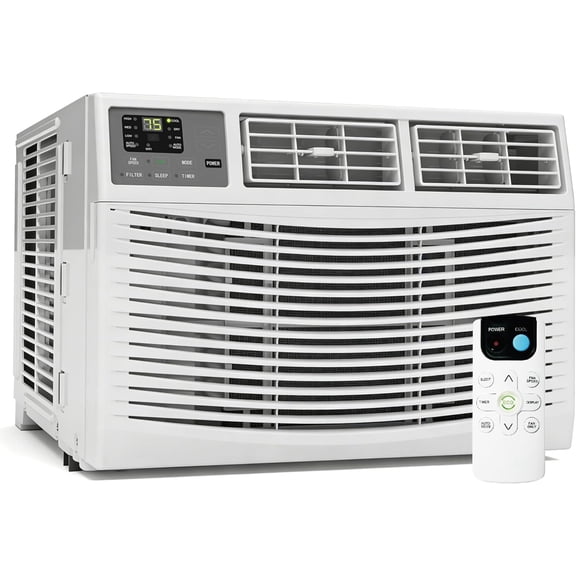GOCAPTAIN 3-Pack 8000 BTU Window Air Conditioner Window AC WiFi & App Control 3-in-1 Cools 350 Sq.Ft, Dehumidifier & Fan, Quiet, Energy Efficient Easy Install for Bedroom Office Apartment