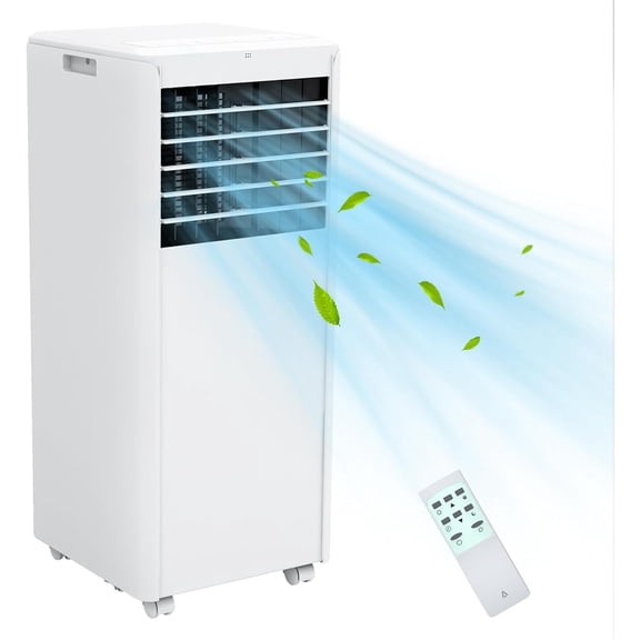 GOCAPTAIN 8000 BTU Portable Air Conditioner, 3-in-1 Portable AC Unit with Remote Control, Easy to Install, Window Kit Included