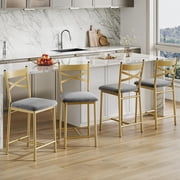 GOCAPTAIN Counter Height Bar Stools Set of 4 - rated 5 stars from 1 reviews