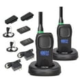 GD800 2Pack Digital and Analog Handheld Two Way radios Long