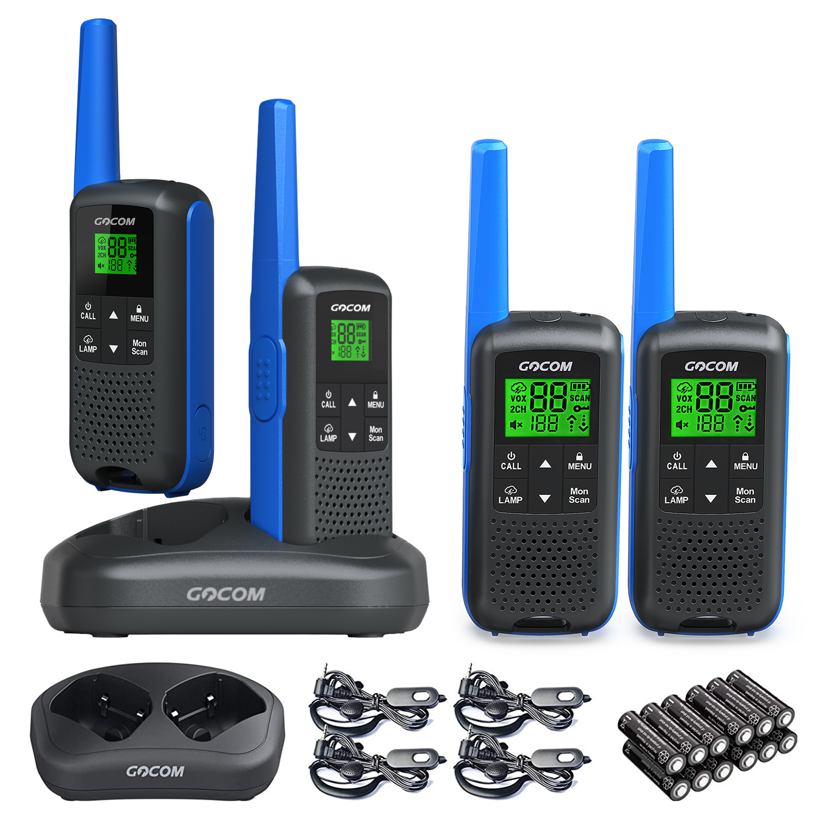 Motorola T400 Rechargeable 2Way Radio, Yellow