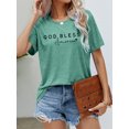 thumbnail image 1 of GOD BLESS AMERICA Graphic Short Sleeve Tee, 1 of 11