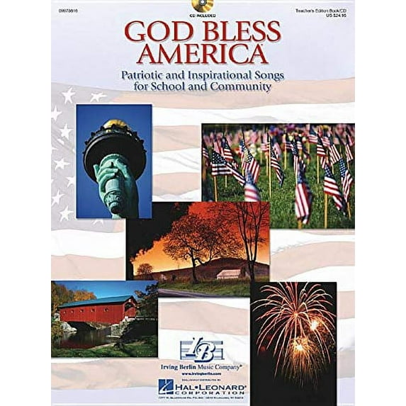 GOD BLESS AMERICA PATRIOTIC AND INSPIRATIONAL SONGS FOR CLASSROOM AND COMMUNITY 5 PAK