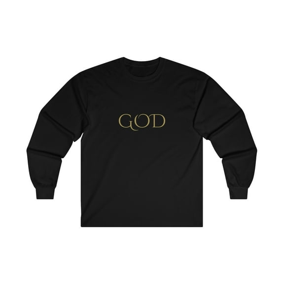 GOD Unisex Ultra Cotton Long Sleeve Tee