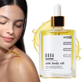 thumbnail image 1 of GODA Silk Body Oil Women - Firming Anti Aging Moisturizing Formula, Crepey Skin Hydrating After Shower, At-Home Use Makeup Organizers 1PC, 1 of 6