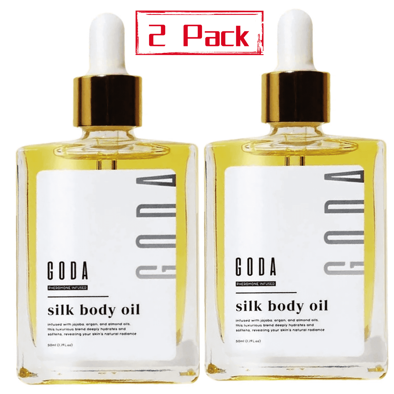 GODA Silk Body Oil Women - Firming Anti Aging Moisturizing Formula