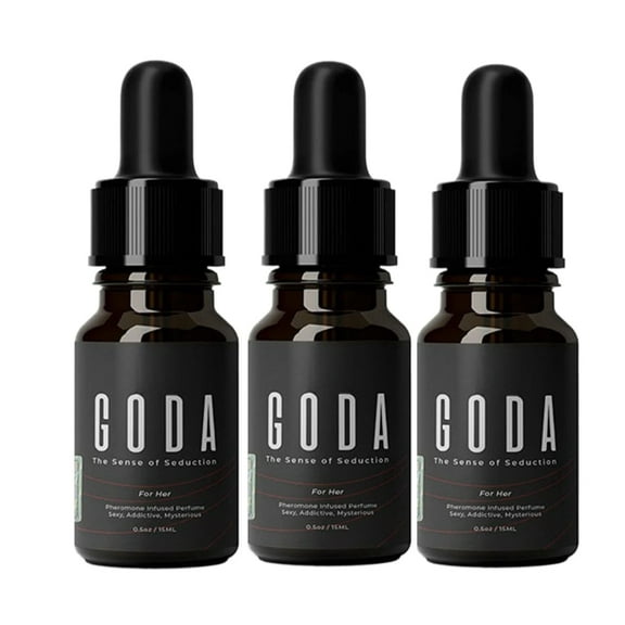 GODA: The Pheromone Fragrance Oil for Women (15ml Roller Ball) - 3PCS
