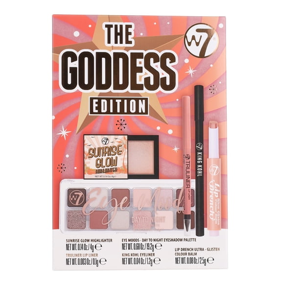 W7 The Goddess Edition Makeup Set, 5 Pieces