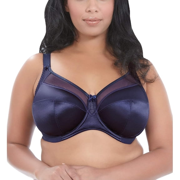 Goddess Womens Keira Satin Side Support Bra Style-6090