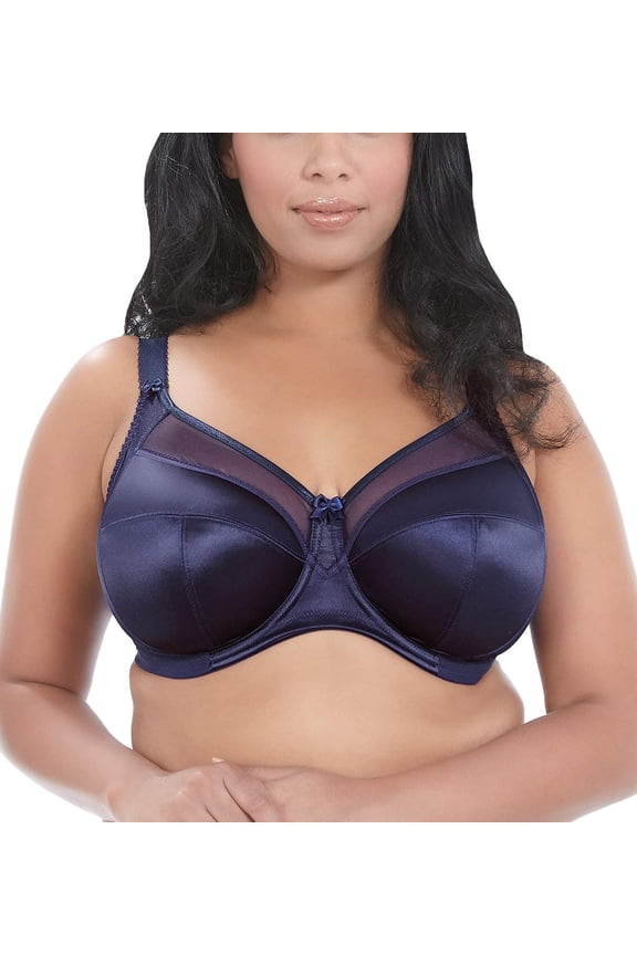 Womens Keira Satin Side Support Bra Style-6090