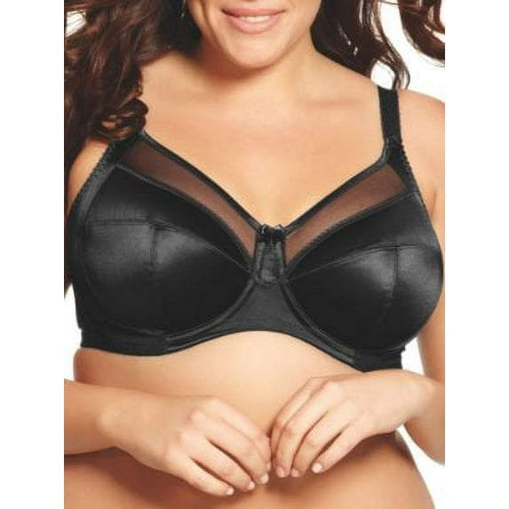 Goddess Womens Keira Satin Side Support Bra Style-6090