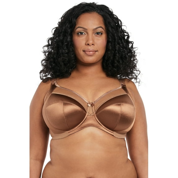 Goddess Womens Keira Satin Side Support Bra Style-6090