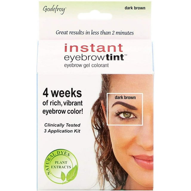 GODEFROY INSTANT EYEBROW TINT DARK BROWN (3APP)