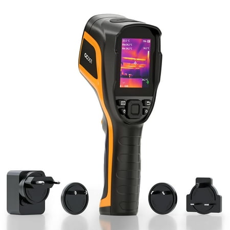 GODIAG T5 Handheld Thermal Imaging Camera, 256 x 192 IR Resolution, 5000mAh Rechargeable Battery, Video Recording Supported, 32GB SD Card Included