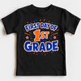 thumbnail image 1 of GODMERCH Boys First Day 1st Grade Cotton Shirt First Day School Graphic Tee, 1 of 6