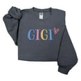 thumbnail image 1 of GODMERCH Embroidered Gigi Sweatshirt, Gifts Birthday Mothers Day for Gigi, Embroidery Crewneck Sweatshirts for Women, 1 of 6