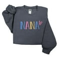 thumbnail image 1 of GODMERCH Embroidered Nana Sweatshirt, Gifts Birthday Mothers Day for Nana, Embroidery Crewneck Sweatshirts for Women, 1 of 6