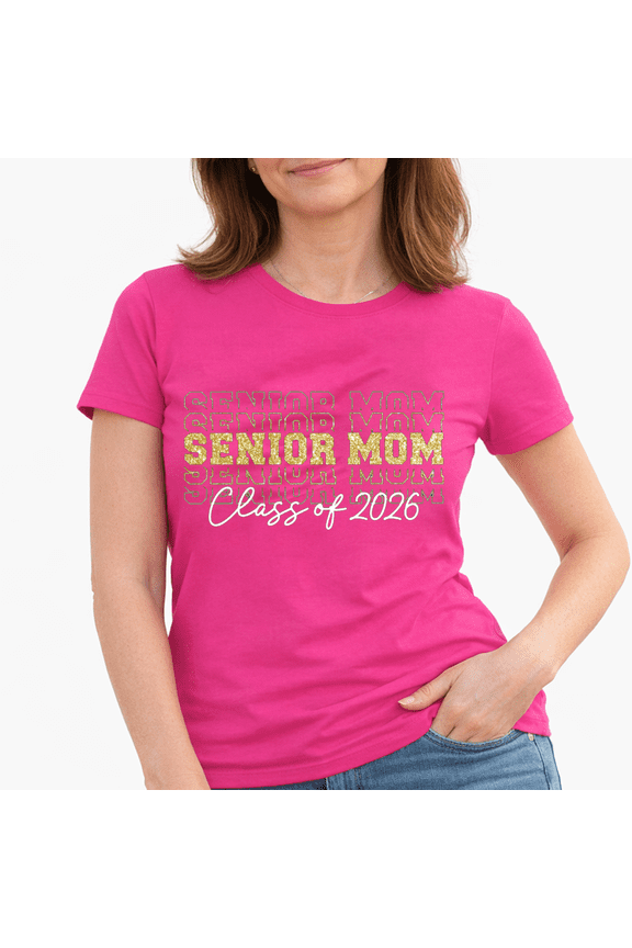 Proud Mom of 2026 Graduate T shirt, Graduation Shirt for Mom, Comfortable Tee Top