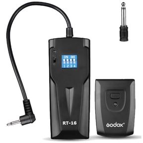 GODOX RT-16 Wireless Flash Trigger Set for Monolight Studio Strobe Flash, Basic Universal 433MHz 16 Channels 1 Transmitter 1 Receiver, Compatible with Canon Nikon Fujifilm Olympus Pentax Camera