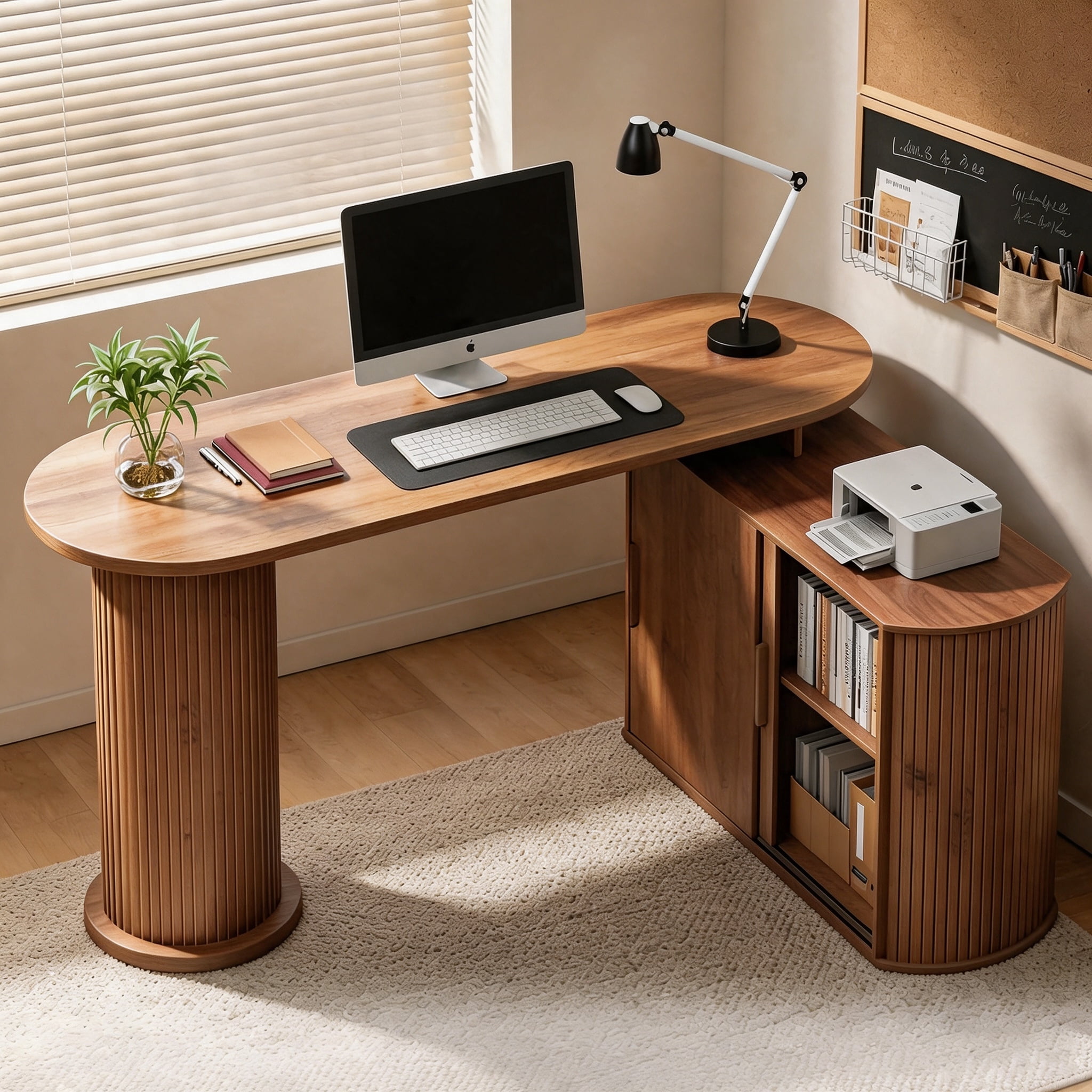 Layered Computer Desk GODPAW 59