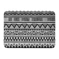 thumbnail image 1 of GODPOK African Black and White Tribal with Doodle Aztec Fancy Abstract Geometric Ethnic Design Tissue Indigenous Rug Doormat Bath Mat 23.6x15.7 inch, 1 of 1