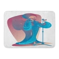 thumbnail image 1 of GODPOK Bebop Black Gospel Blues Singer Jazz Lounge Rug Doormat Bath Mat 23.6x15.7 inch, 1 of 1