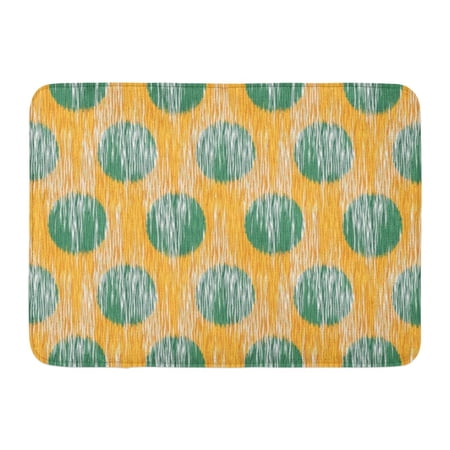 GODPOK Bunting Accessory Distressed Polka Dot Pattern All Graphic Rug Doormat Bath Mat 23.6x15.7 inch