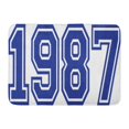 thumbnail image 1 of GODPOK Calendar Football 1987 Year College Number Character Rug Doormat Bath Mat 23.6x15.7 inch, 1 of 1