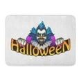 thumbnail image 1 of GODPOK Character Black Monster Evil Clown Halloween Green Bright Circus Rug Doormat Bath Mat 23.6x15.7 inch, 1 of 1