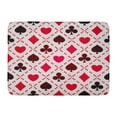 thumbnail image 1 of GODPOK Diamond Casino Suits Joker Abstract Chance Club Deck Fortune Rug Doormat Bath Mat 23.6x15.7 inch, 1 of 1