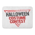thumbnail image 1 of GODPOK Dirty Aged Halloween Costume Contest Grunge Rubber Stamp on White Autumn Emblem Rug Doormat Bath Mat 23.6x15.7 inch, 1 of 1