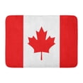 thumbnail image 1 of GODPOK Front Canadian of The Flag Canada Folds View Rug Doormat Bath Mat 23.6x15.7 inch, 1 of 1