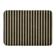 thumbnail image 1 of GODPOK Glamor Beautiful Vertical Pattern Gold Stripes on Black Celebration Glitters Rug Doormat Bath Mat 23.6x15.7 inch, 1 of 1