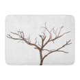 thumbnail image 1 of GODPOK Leafless Branch Single Old and Dead Tree White Dry Big Rug Doormat Bath Mat 23.6x15.7 inch, 1 of 1