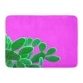 thumbnail image 1 of GODPOK Pink Cactus Minimal Stillife Gallery Vanilla Bright Colors Green Neon Mood Surrealism Sweet Summer Rug Doormat Bath Mat 23.6x15.7 inch, 1 of 1