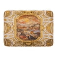 thumbnail image 1 of GODPOK Rome Italy March 9 2016 The Apotheosis of St Louis Vault Fresco 1756 by Charles Joseph Natoire He is Rug Doormat Bath Mat 23.6x15.7 inch, 1 of 1