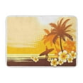 thumbnail image 1 of GODPOK Surfing Palm with Surfer and Tropical Landscape Beach Exotic Rug Doormat Bath Mat 23.6x15.7 inch, 1 of 1
