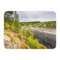 thumbnail image 1 of GODPOK View Above Forest River Village Landscape Aerial Trees Rug Doormat Bath Mat 23.6x15.7 inch, 1 of 1