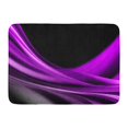 thumbnail image 1 of GODPOK Violet Purple Abstract Elegant Design with Space for Your Text Black Curved Aesthetics Rug Doormat Bath Mat 23.6x15.7 inch, 1 of 1