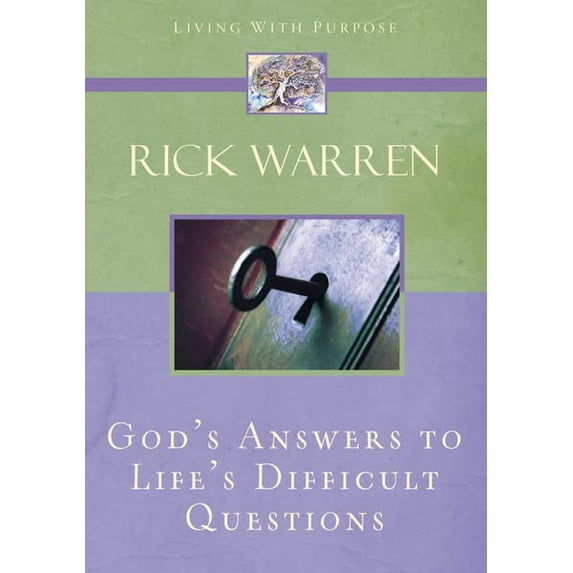 Pre-Owned Living with Purpose (Paperback): God's Answers to Life's Difficult Questions (Series #4) (Paperback)