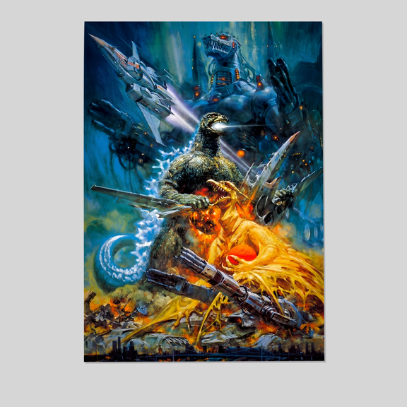 GODZILLA VS. MECHAGODZILLA Movie POSTER ART Poster Size 24''x36'' Googate