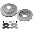 thumbnail image 1 of GOE Coated Front Disc Brake Rotors & Brake Pads W Hardware For 2005-2011 Dakota, 1 of 12