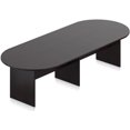 thumbnail image 1 of GOF 10 ft. Espresso Conference Room Table - Modern Office Desk for Meetings, High-Quality Laminate Finish, 1 of 5
